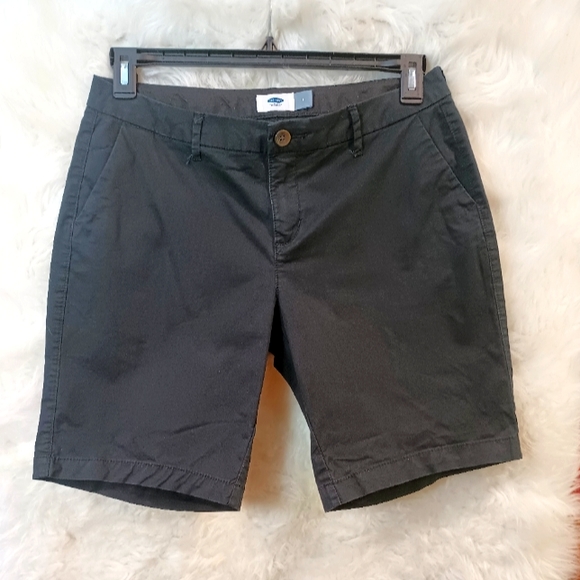 Old Navy Black Cargo Shorts Size 6 - Picture 3 of 8